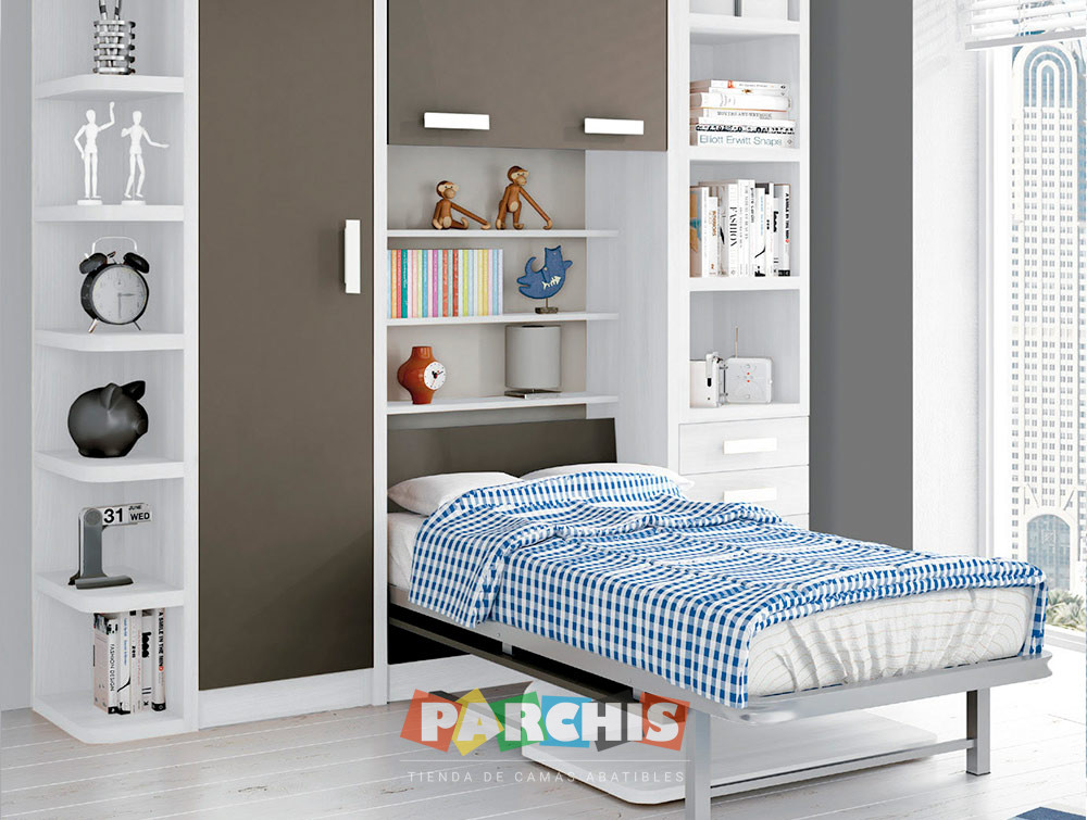 Dormitorio juvenil Cama Abatible / Mod. 2405 • Supermercados del Mueble